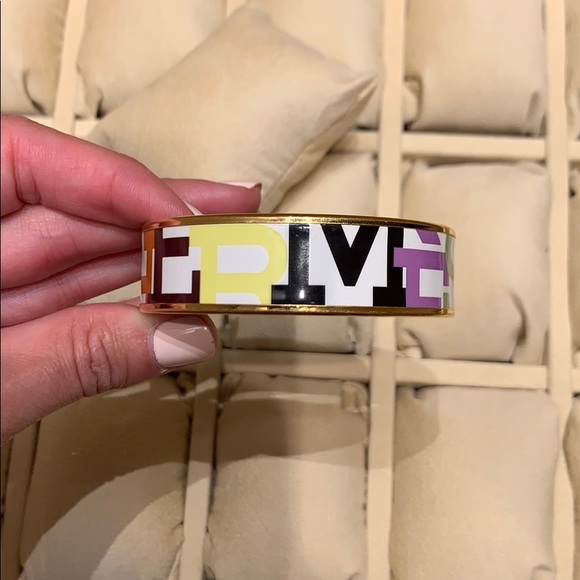 Hermès enamel bangle - Picture 2 of 3